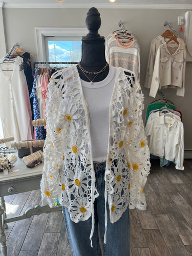 Sunshine Crochet Cardigan