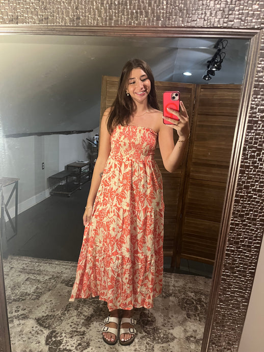 Strapless Maxi Dress