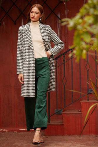 HOUNDSTOOTH COAT