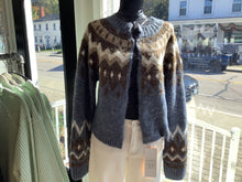 fair isle sweater hook and eye closure