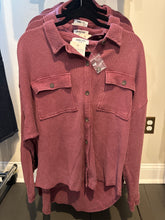 Waffle Button Down