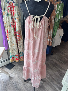 Palm Beach Maxi Dress   Blush