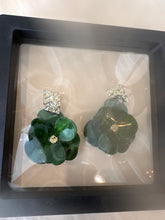 FLOWER GREEN EARRINGS