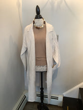 cable knit coat