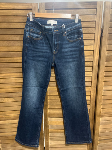 Risen Low Rise -Crop Flare Jeans