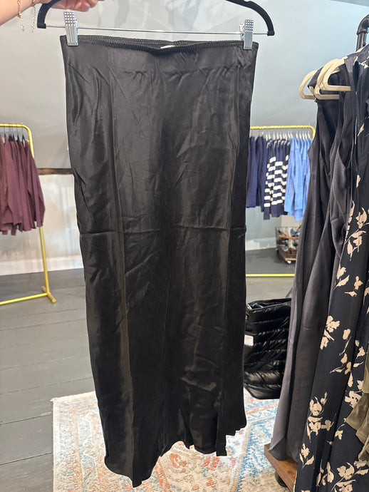 Flowy Midi Skirt ( charcoal)
