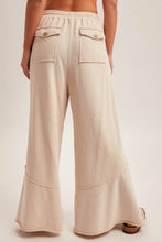 Terry Ruffle-Bottom Pants