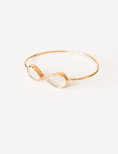 Nika Bracelet(Cat Eye Stone White)