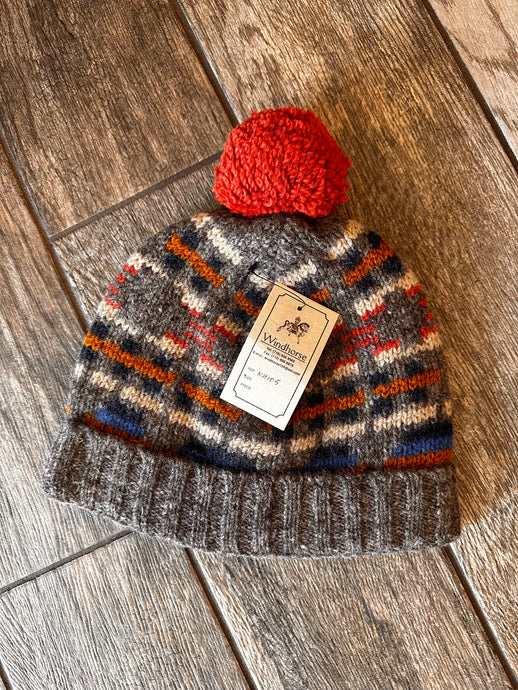 RIB POM POM HAT