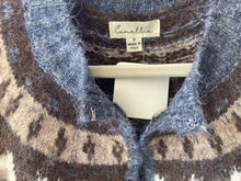 fair isle sweater hook and eye closure