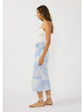 Periwinkle Boho Wrap Skirt