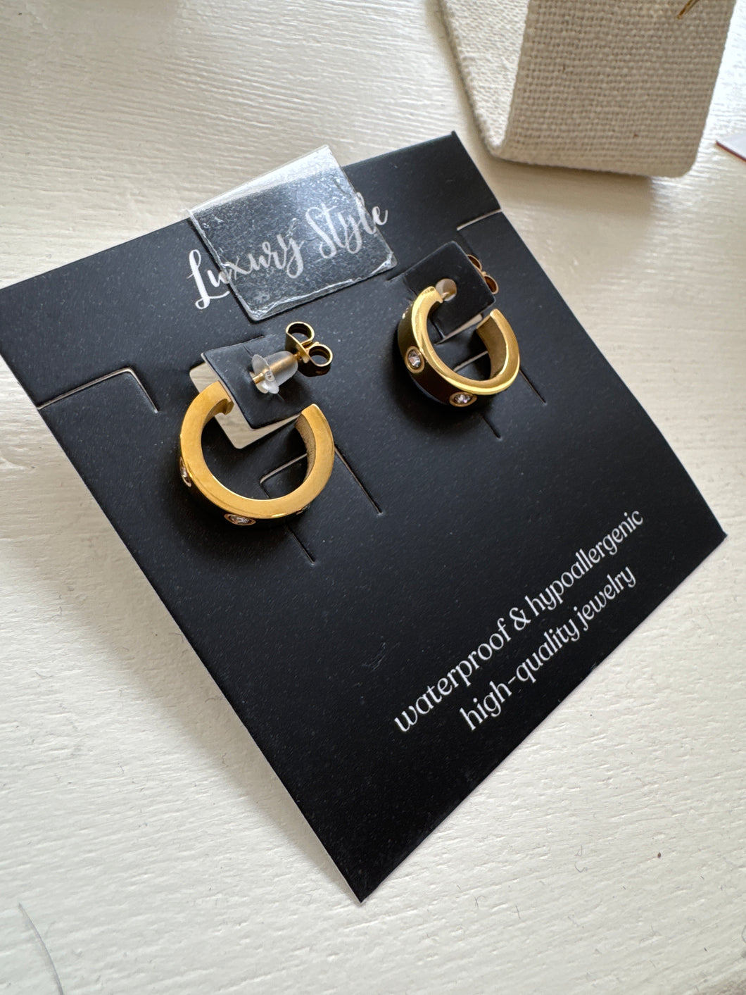Gold plated huggees