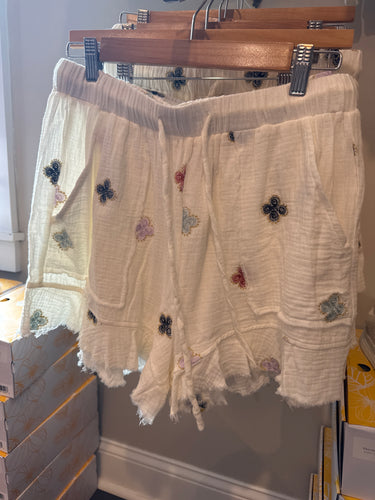 Embroidery Shorts
