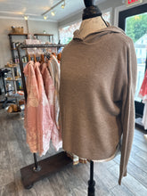 Ribbed Knit Hoodie Sweater