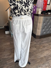 Alex Linen Pant in White