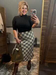 Plaid Skirt