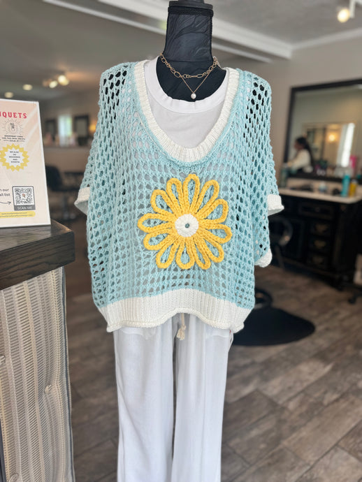 DAISY KNIT SWEATER