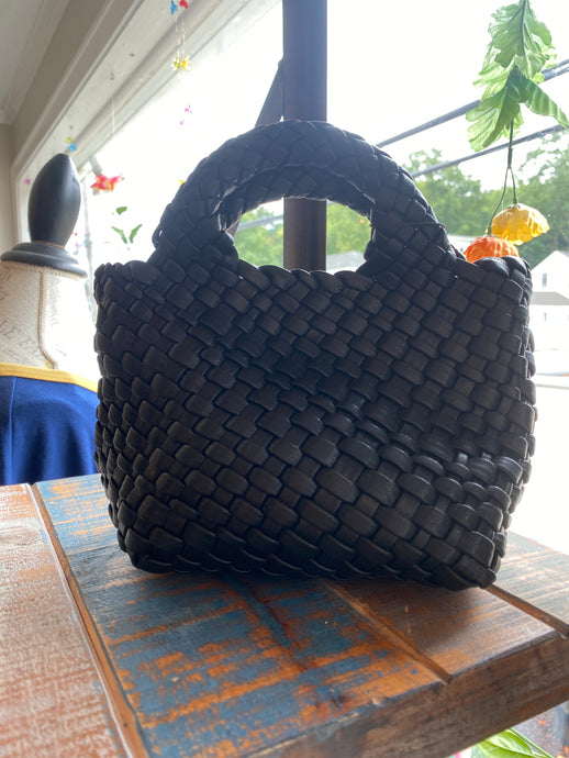 BC Braided mini handbag in Black