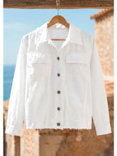 FRINGE COTTON JACKET