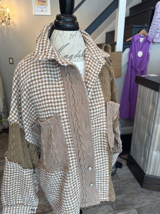 Multi Plaid Shacket