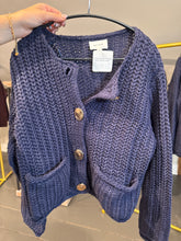 Chunky Knit Button-Up Cardigan