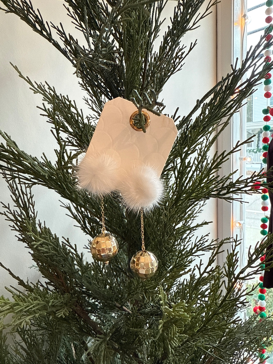 NY EVE BALL DROP DANGLE EARRINGS