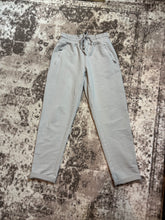Pull on Zipper Joggers-Mushroom