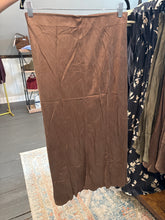 Flowy Midi Skirt (Brown)
