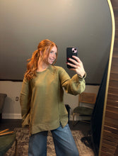 Waffle Knit Relaxed Top