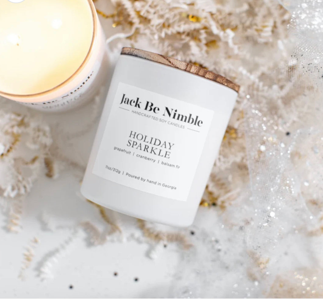 11oz HOLIDAY SPARKLE SOY CANDLE