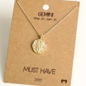 Gemini Coin Necklace