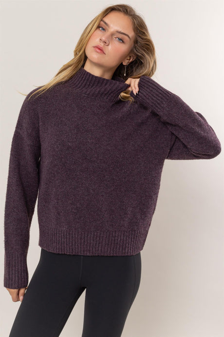 High Neck Sweater