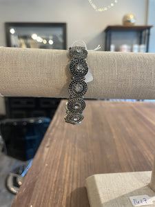 Silver and Crystal Braclet