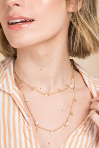 Stellar Pearl Necklace