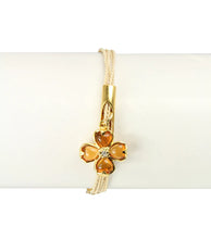 Good Luck Clover Charm Bracelet
