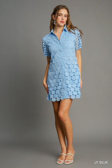 POLKA DOT LACE DRESS