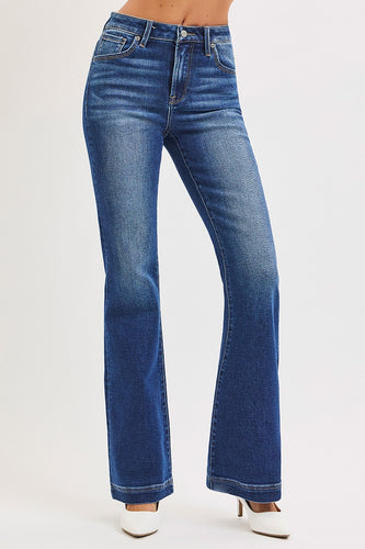 LOW RISE FLARE JEANS