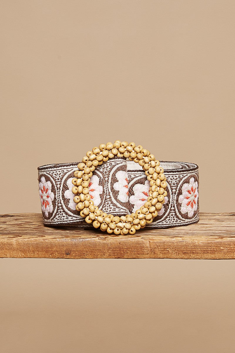 Pink Floral Belt – Shine Boutique display picture 1