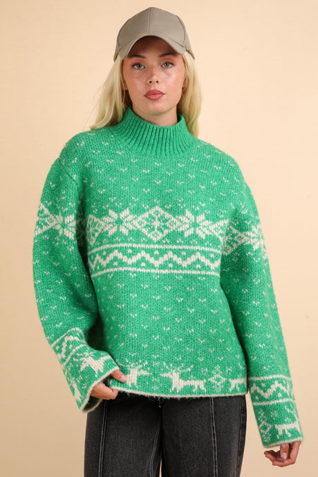 Holiday Sweater- Green