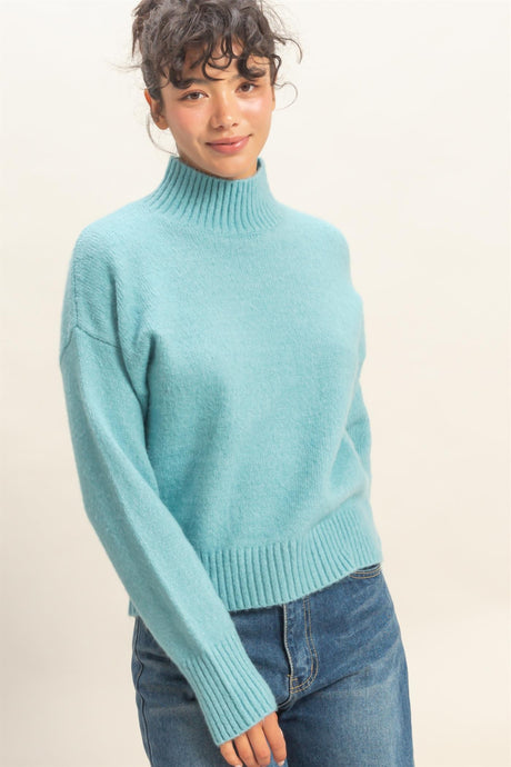 SKY BLUE SOFT SWEATER