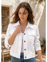 FRINGE COTTON JACKET