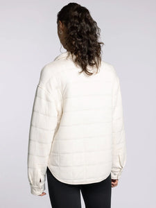 QUILTED ZIP UP JACKET