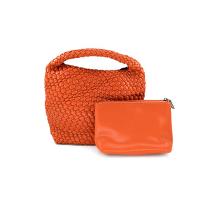 BC Mini Woven Hobo Handbag