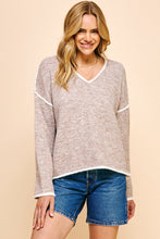 V-Neck Pullover Sweater