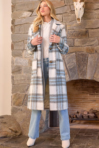 Plaid Long Coat